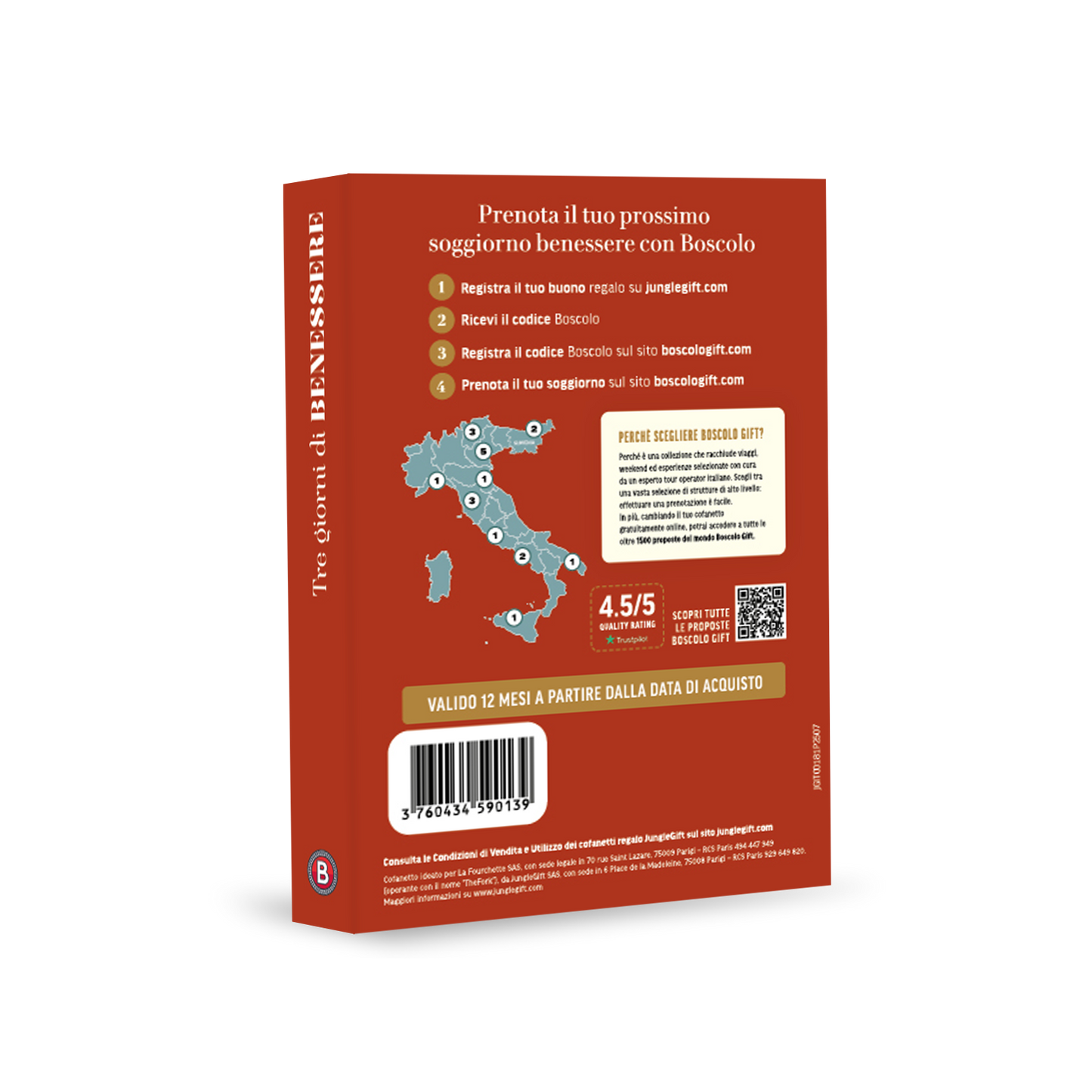 Cofanetto regalo: Tre giorni di Benessere