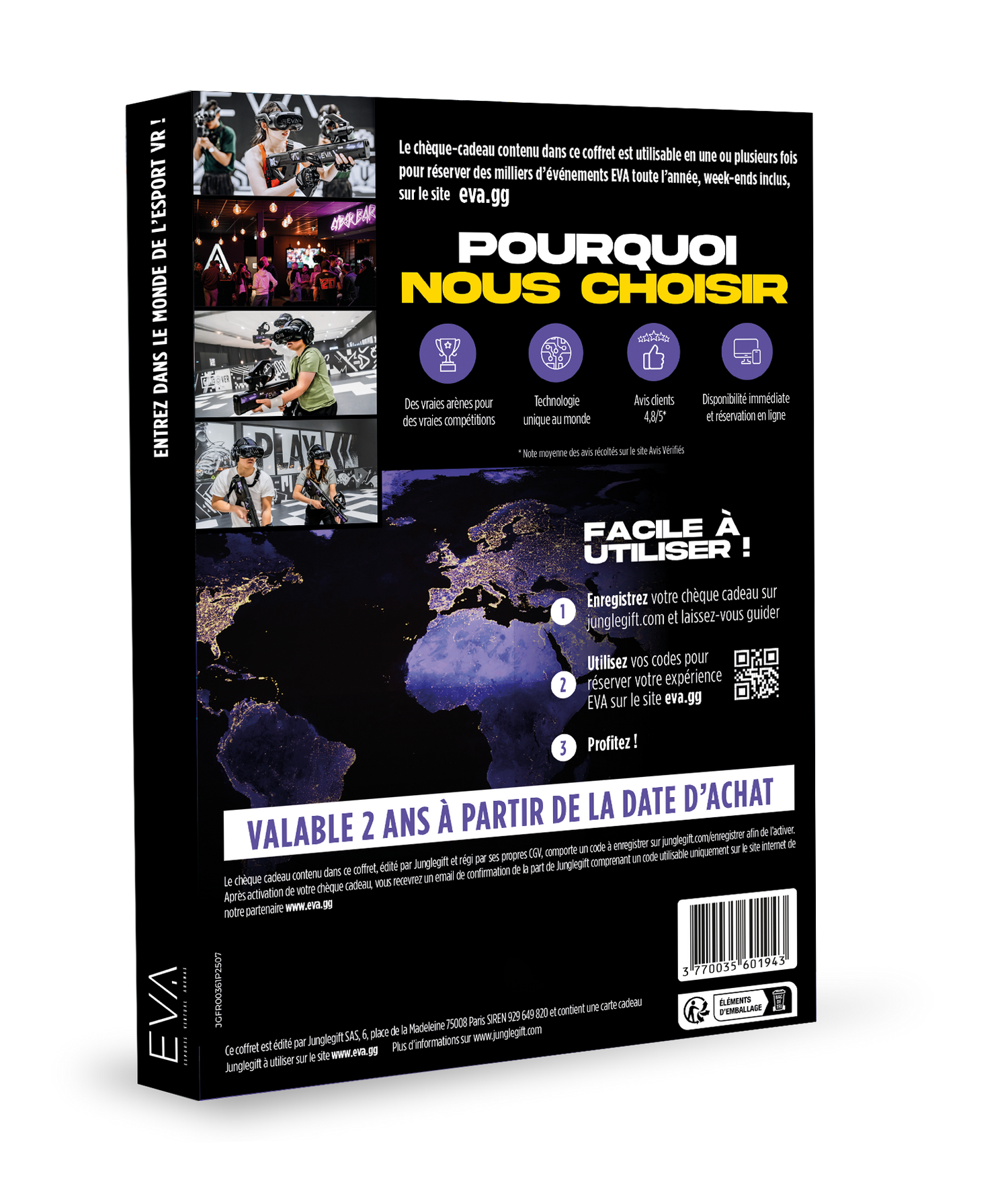 Coffret Cadeau : L’ESPORT VR