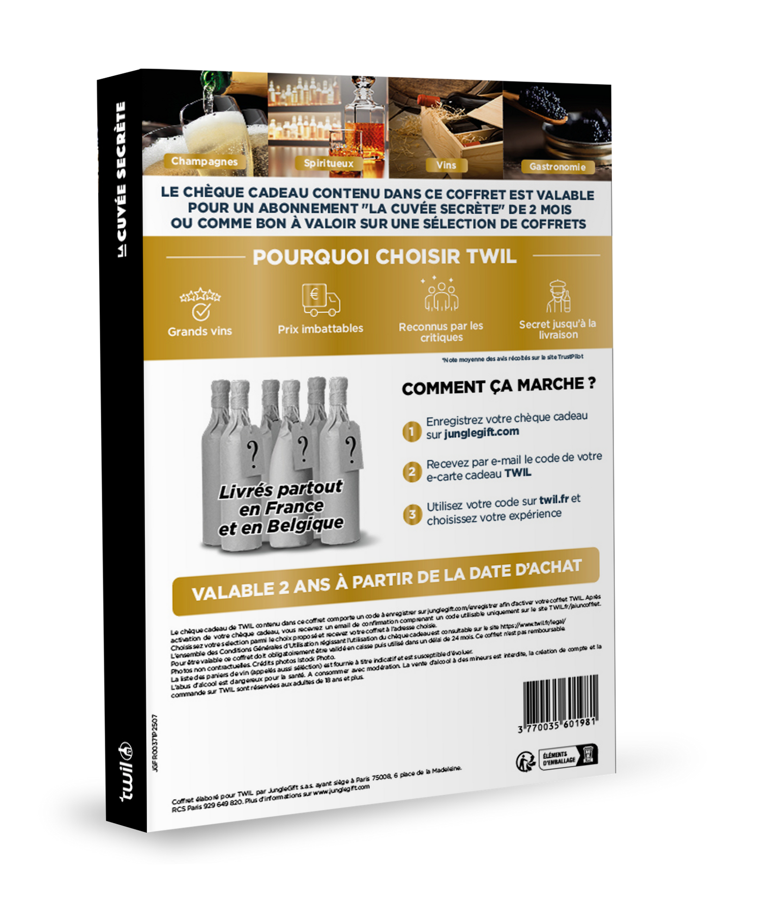 Coffret Cadeau : Cuvée Secrète