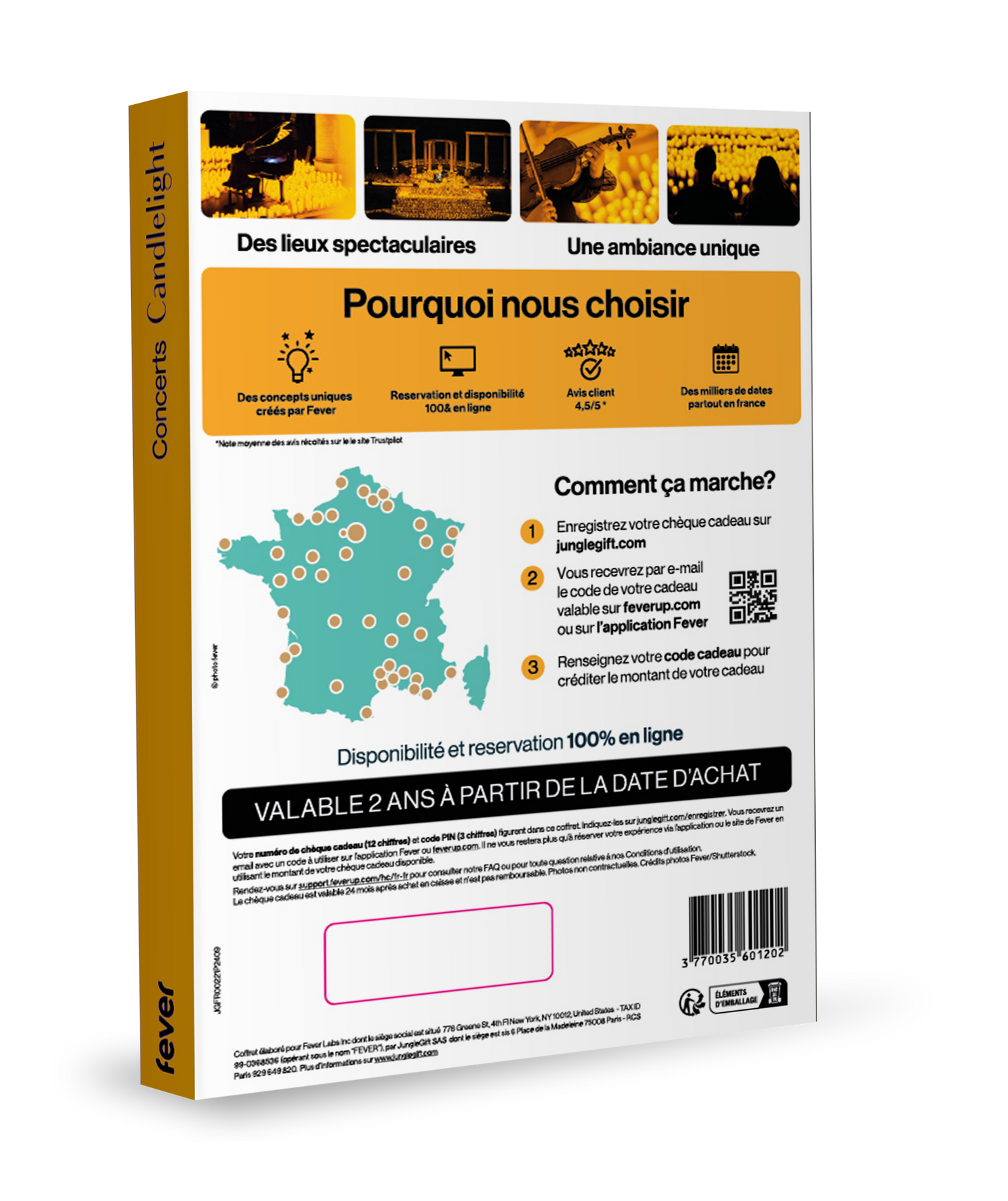 Cofanetto regalo: Concerto Candlelight | Fever