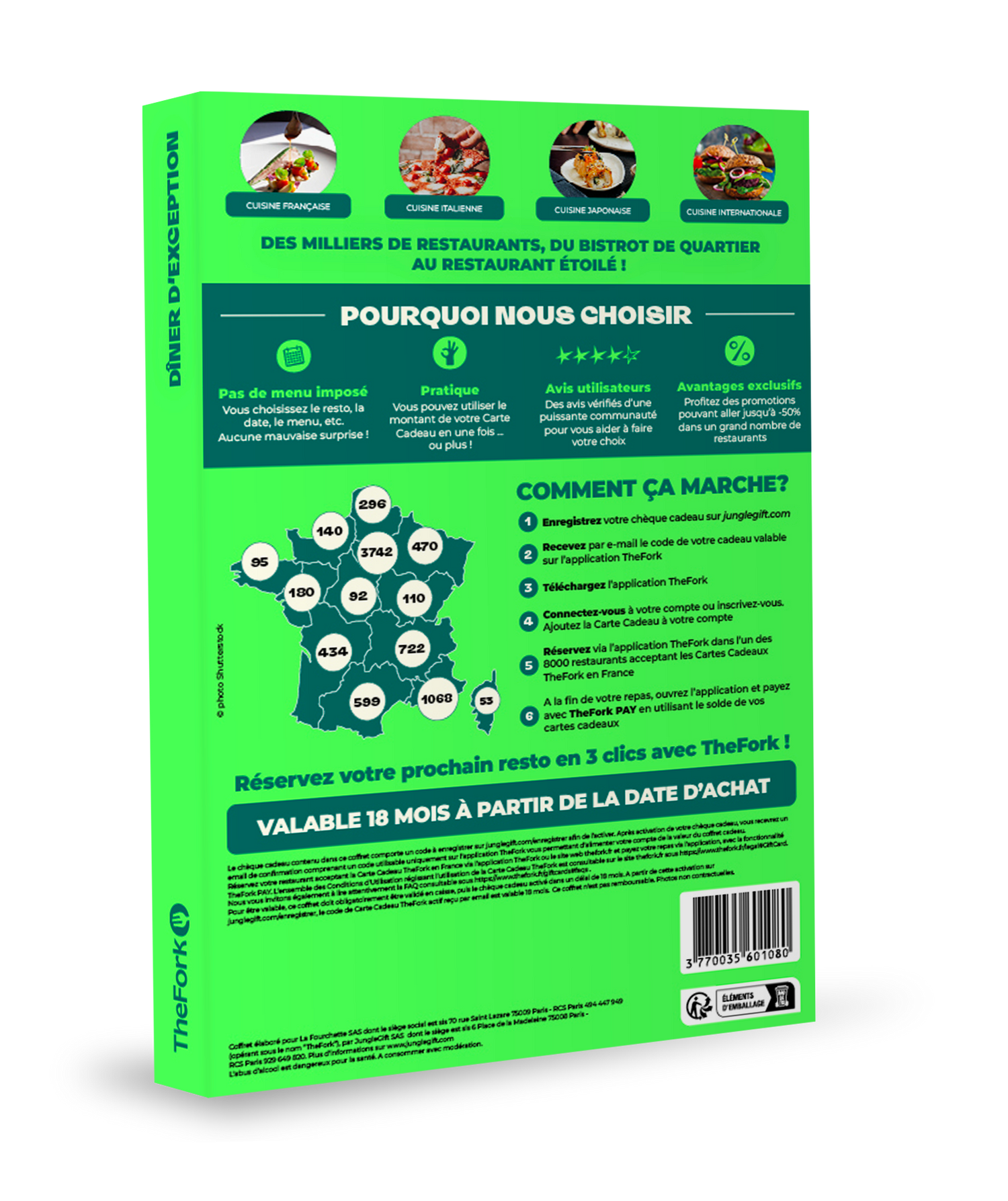 Coffret cadeau : Dîner d'Exception